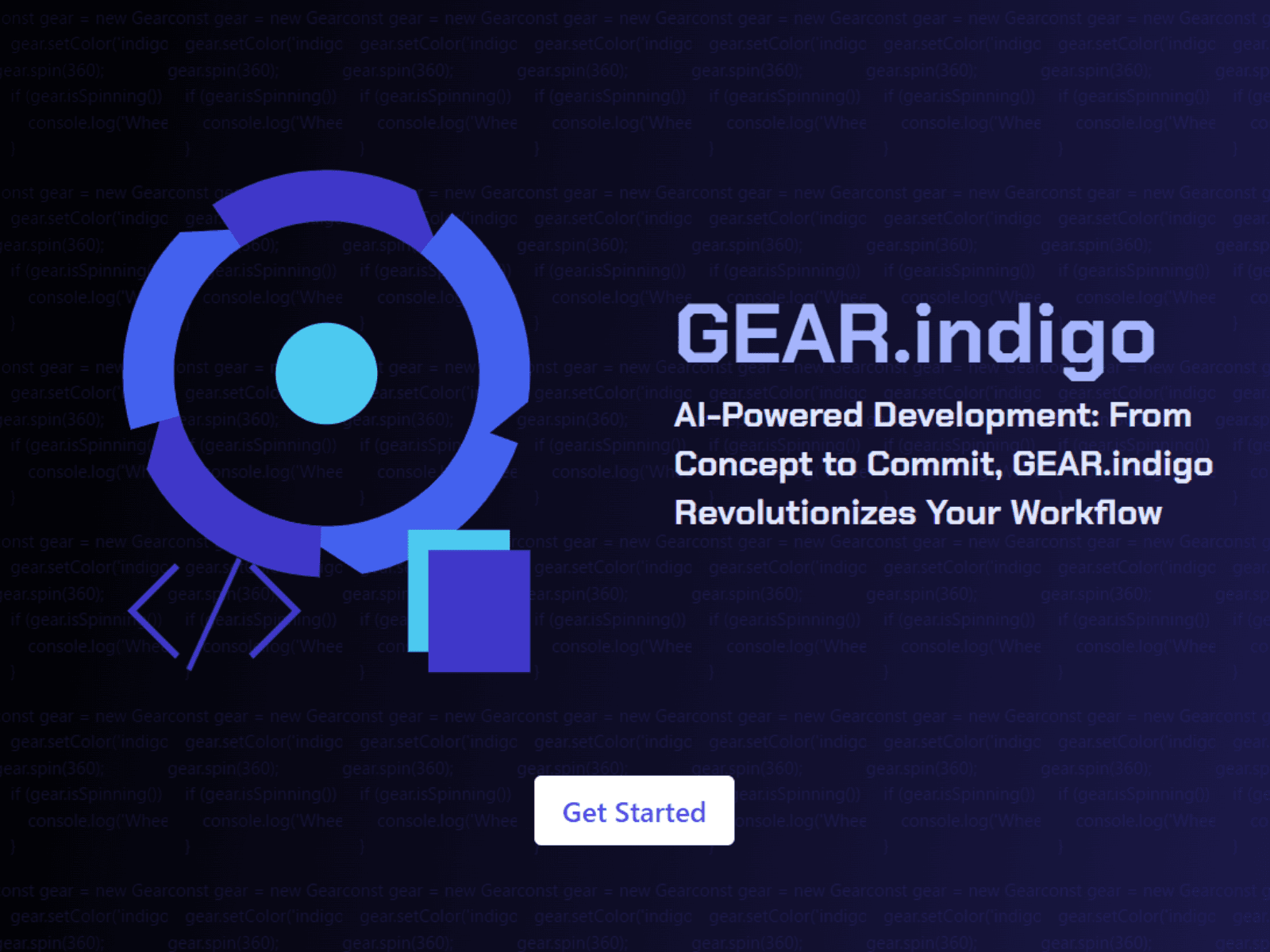 「AI駆動要件定義ツール」GEAR.indigo